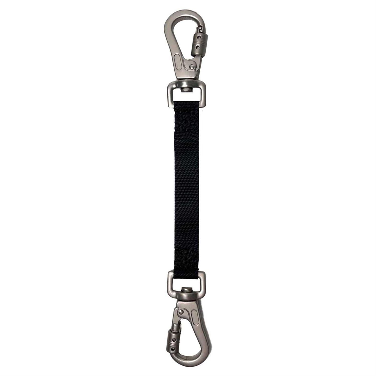 Heavy Duty Double Ended Collar Backup Clip for Dog Harnesses - Healthber