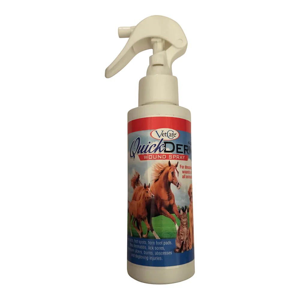 QuickDerm Wound Spray, 4 oz - Healthber