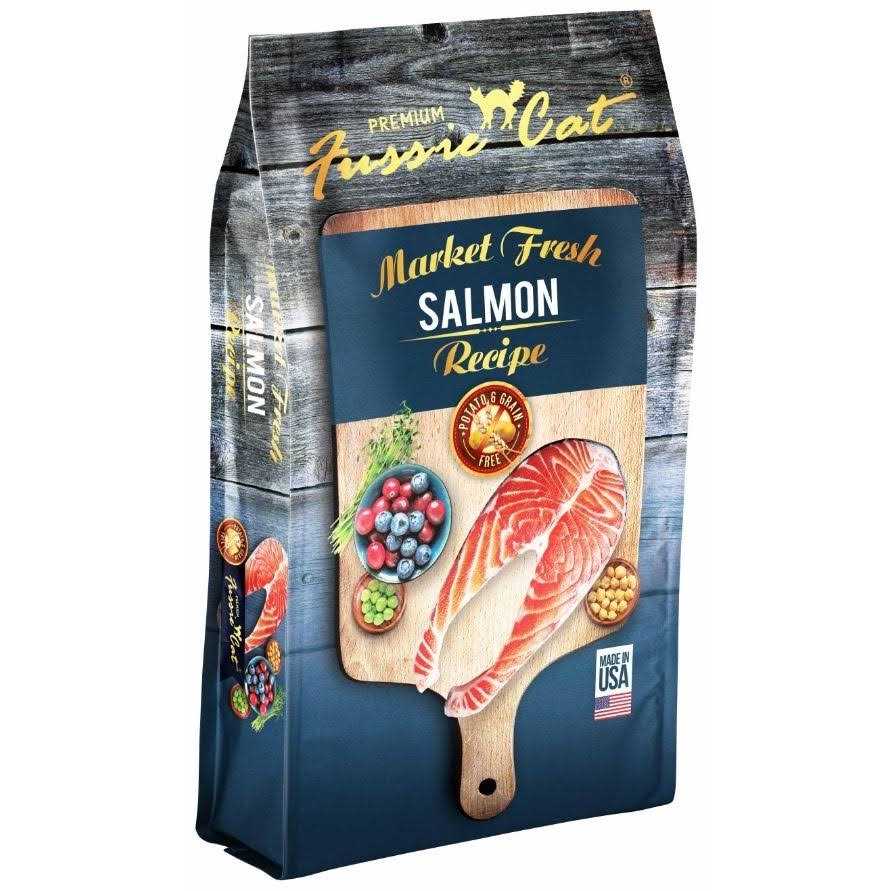 Fussie Cat Dry Cat Food Market Fresh Salmon - Healthber