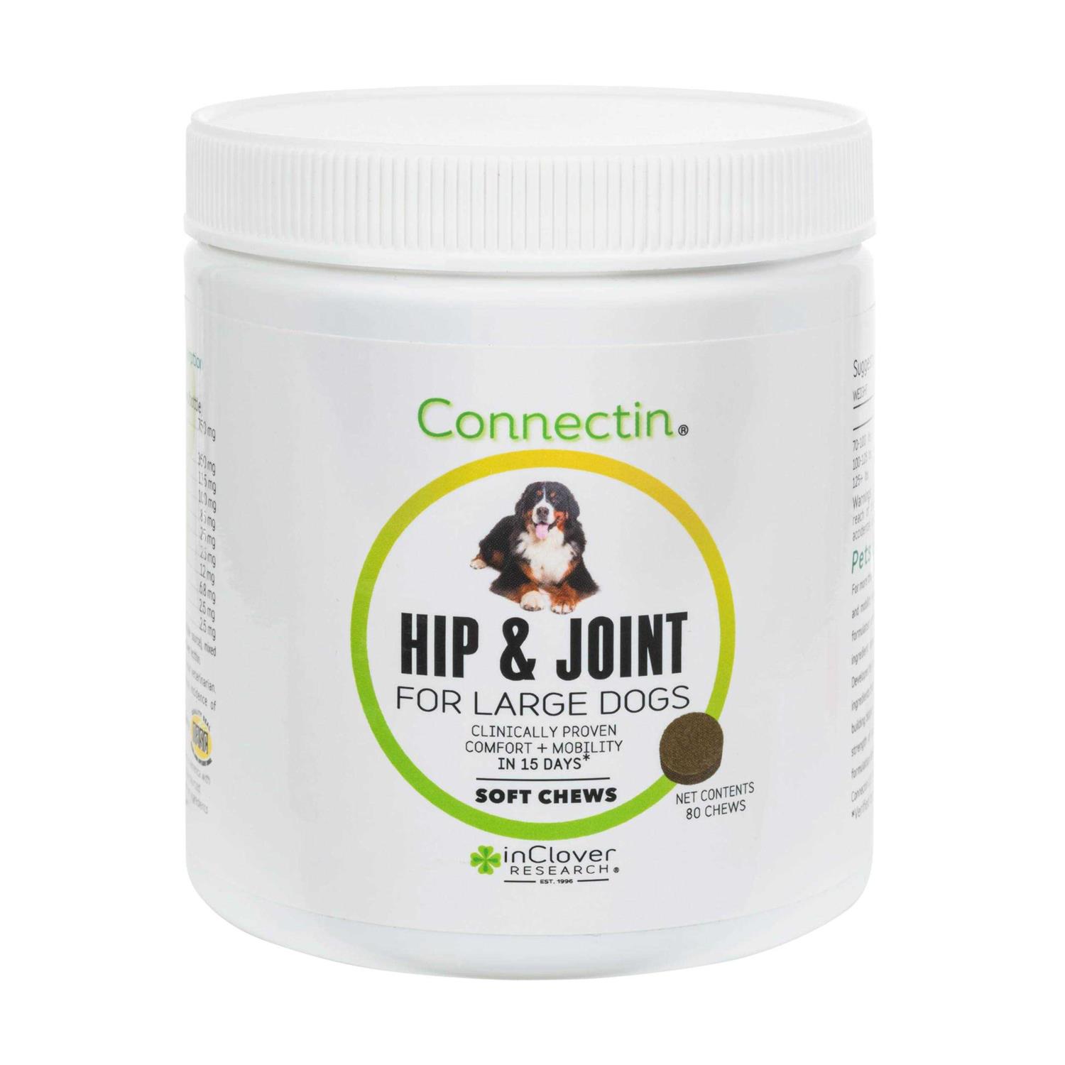 In Clover Connectin Hip & Joint Soft Chews for Large Dogs - Healthber