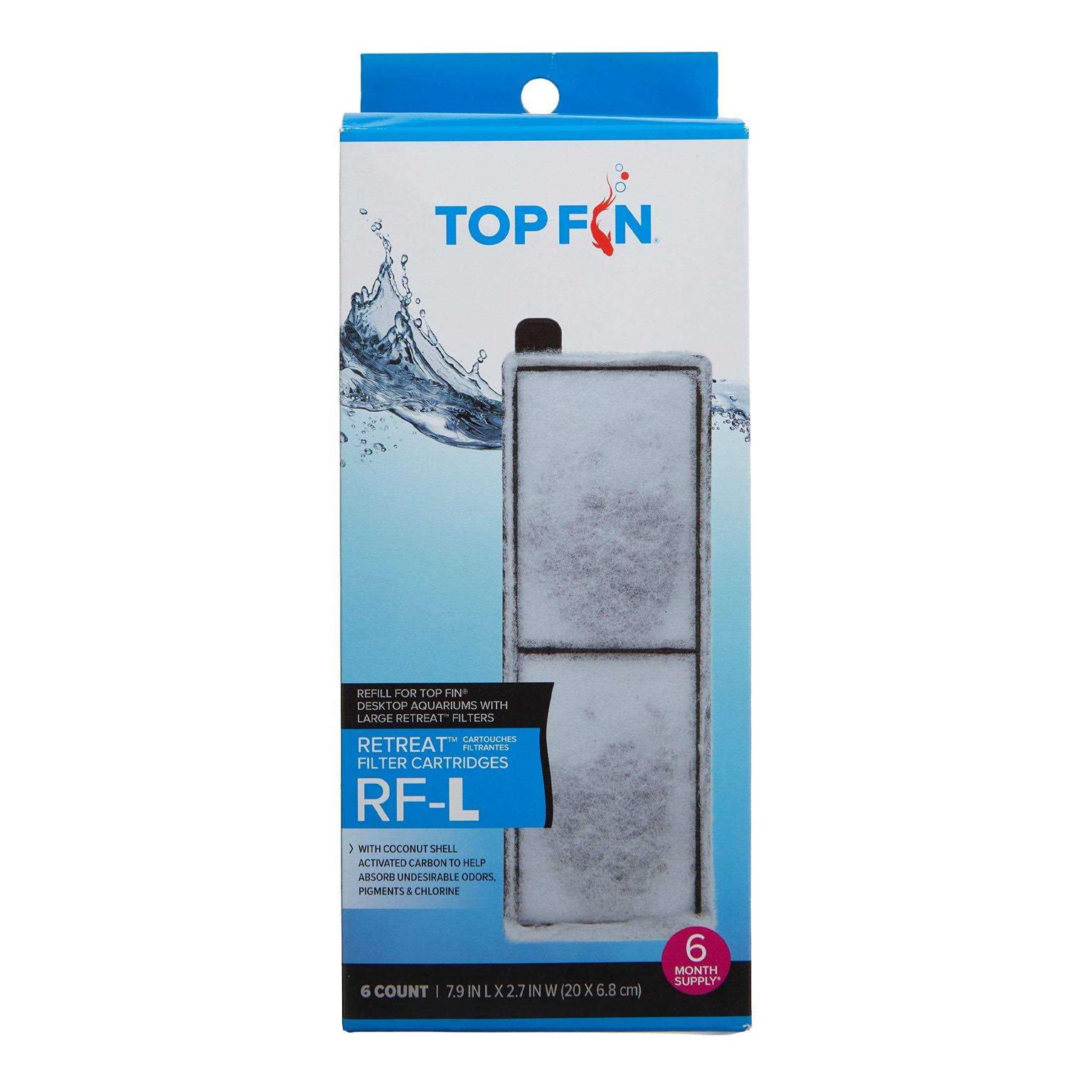 Top Fin Retreat RF-L Filter Cartridges - Healthber