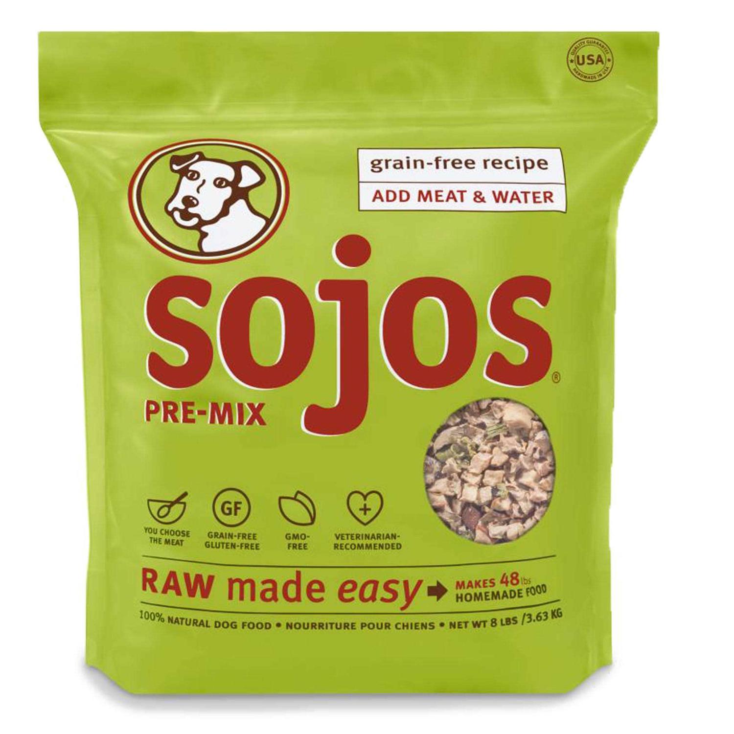 Sojos Mix-A-Meal Fruit & Veggie Pre-Mix Grain-Free Dog Food - Healthber