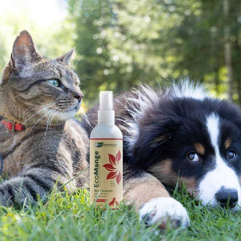 Vet Organics EcoMange Dog & Cat Mange Skin Treatment - Healthber