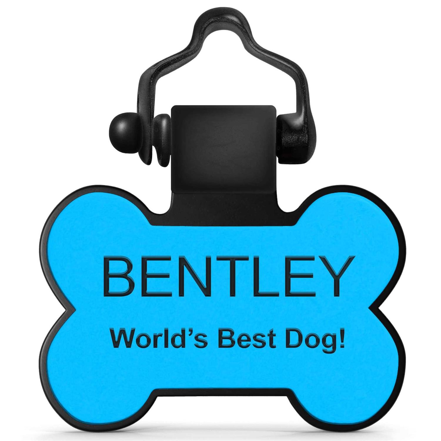 SiliDog The Silent Dog Tag Personalized Silicone and Cat ID - Healthber