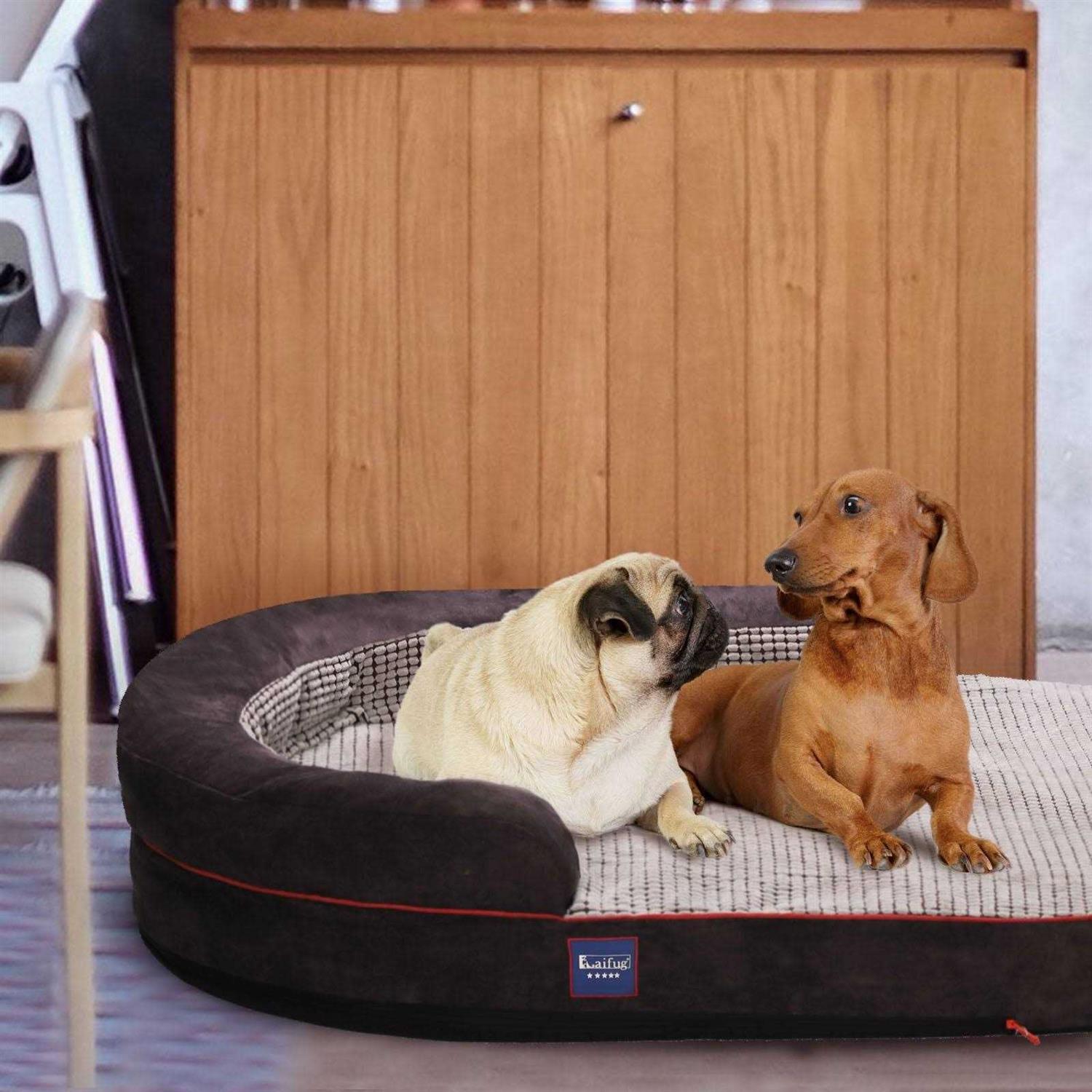 Laifug Oval Dog Bed - Healthber