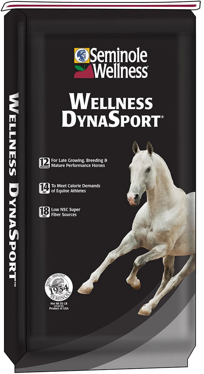 Seminole Wellness DynaSport Horse Feed, 50 lb - Healthber