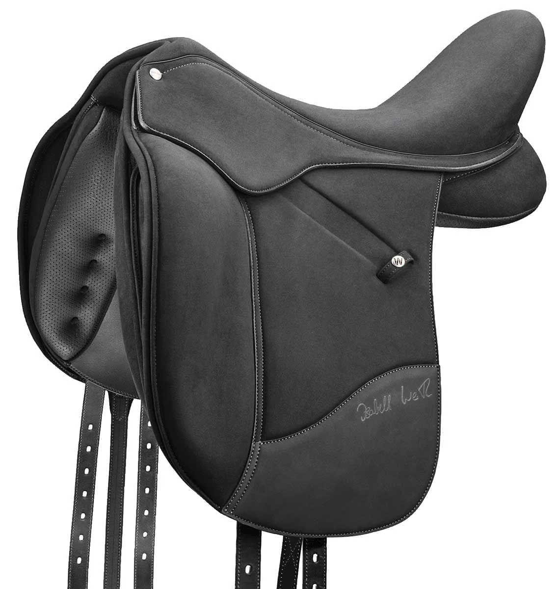 Wintec Isabell Dressage Saddle, Black - Healthber