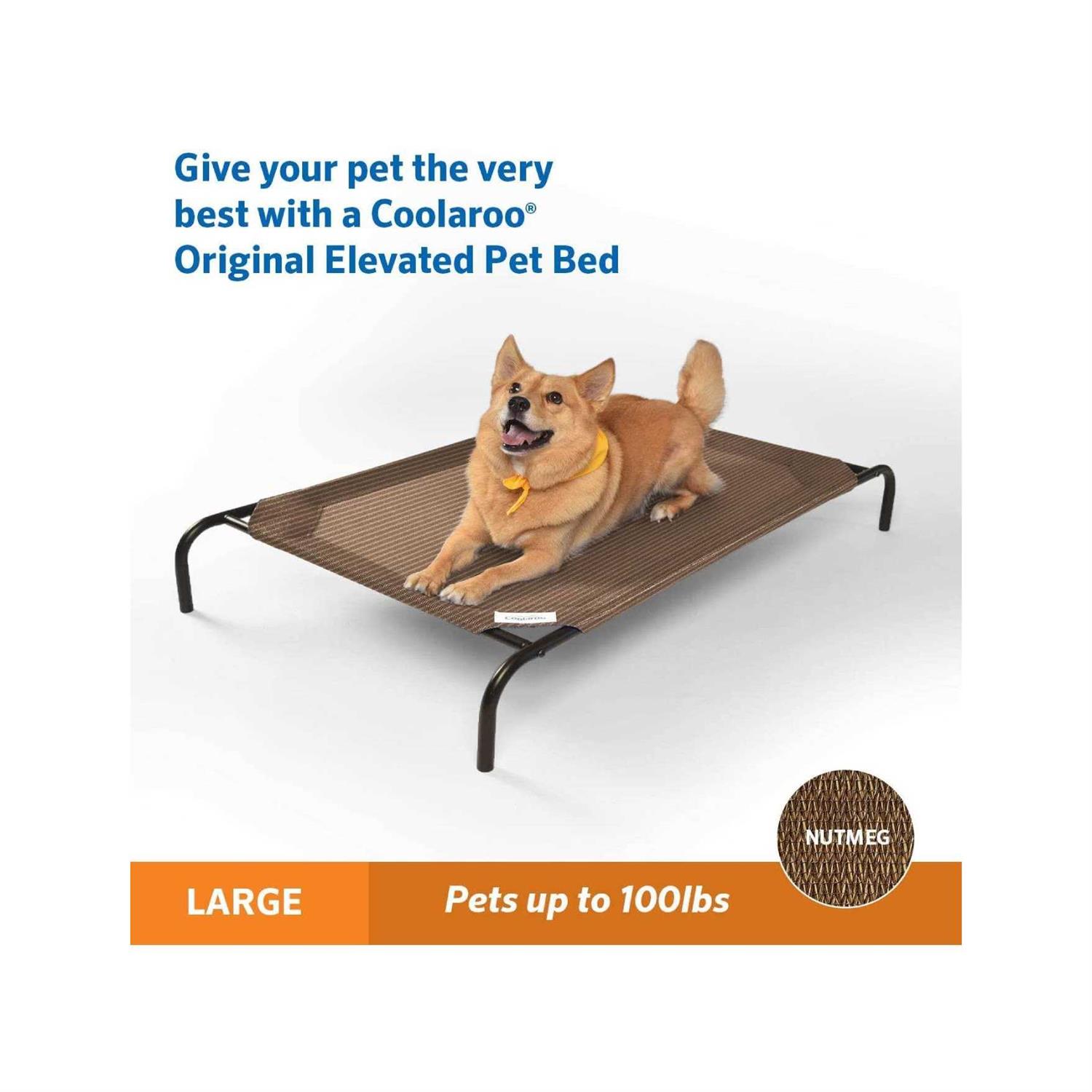 Coolaroo The Original Elevated Pet Bed - Healthber