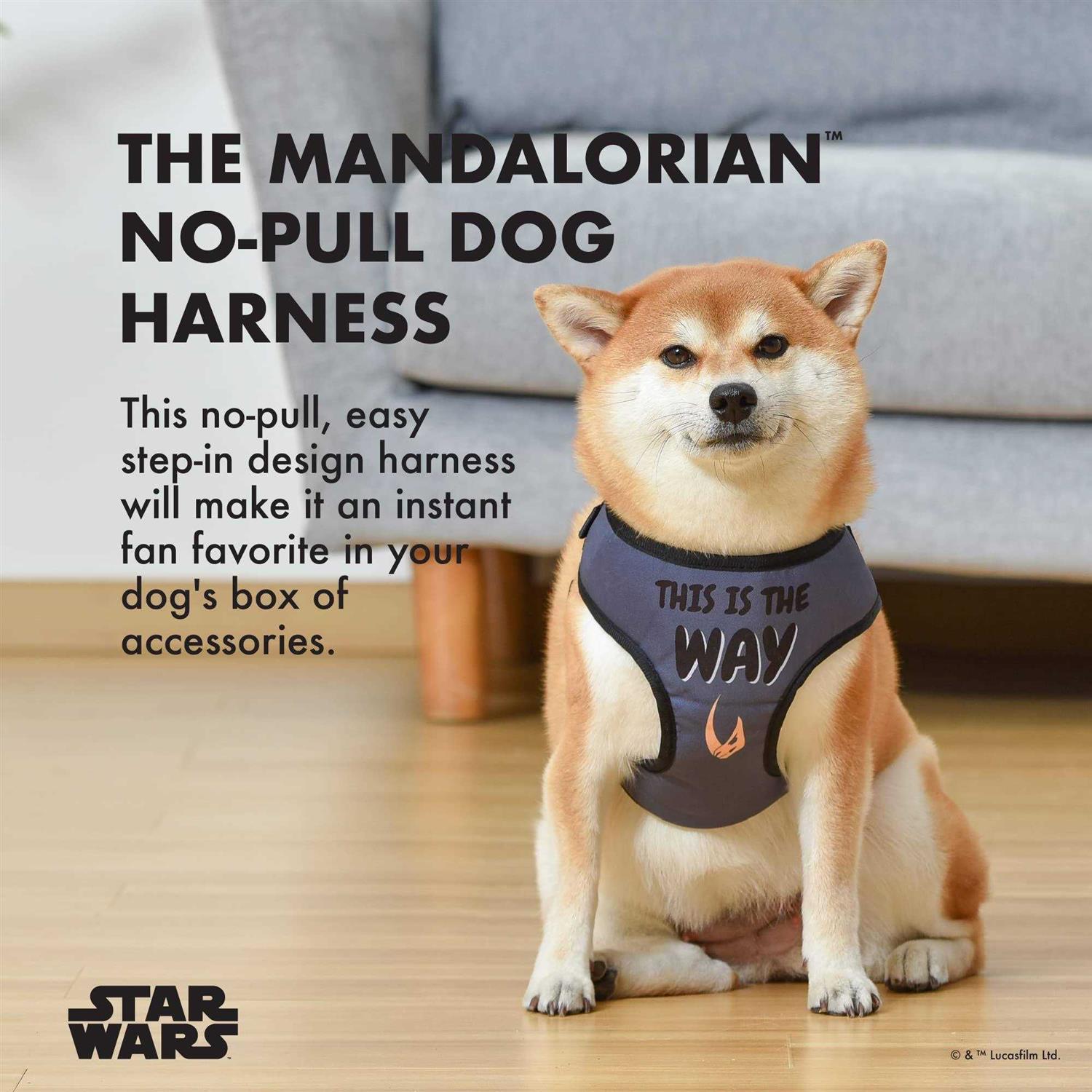 Star Wars for Pets The Mandalorian Dog Harness - Healthber