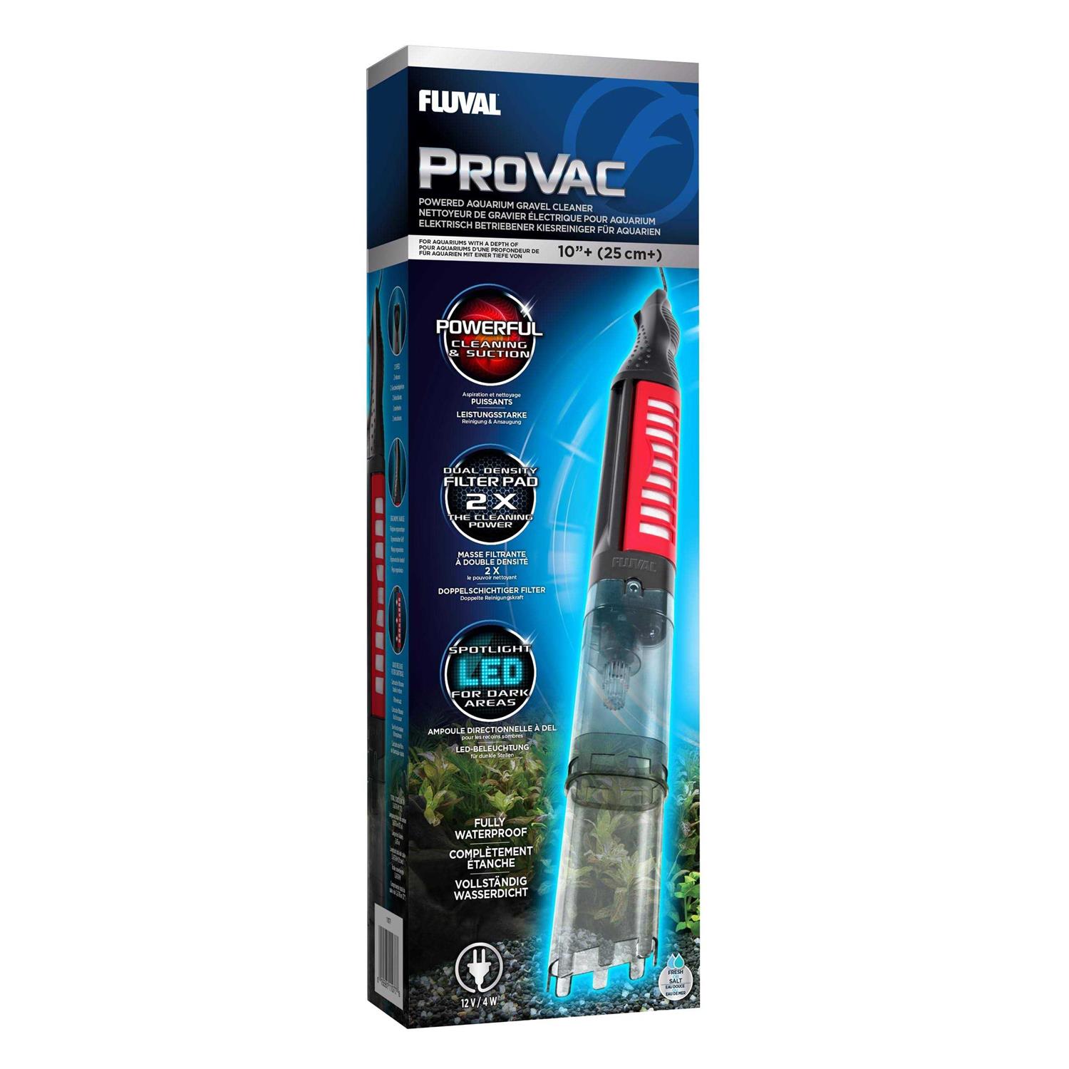Fluval Pro-Vac Powered Aquarium Gravel Cleaner - Healthber