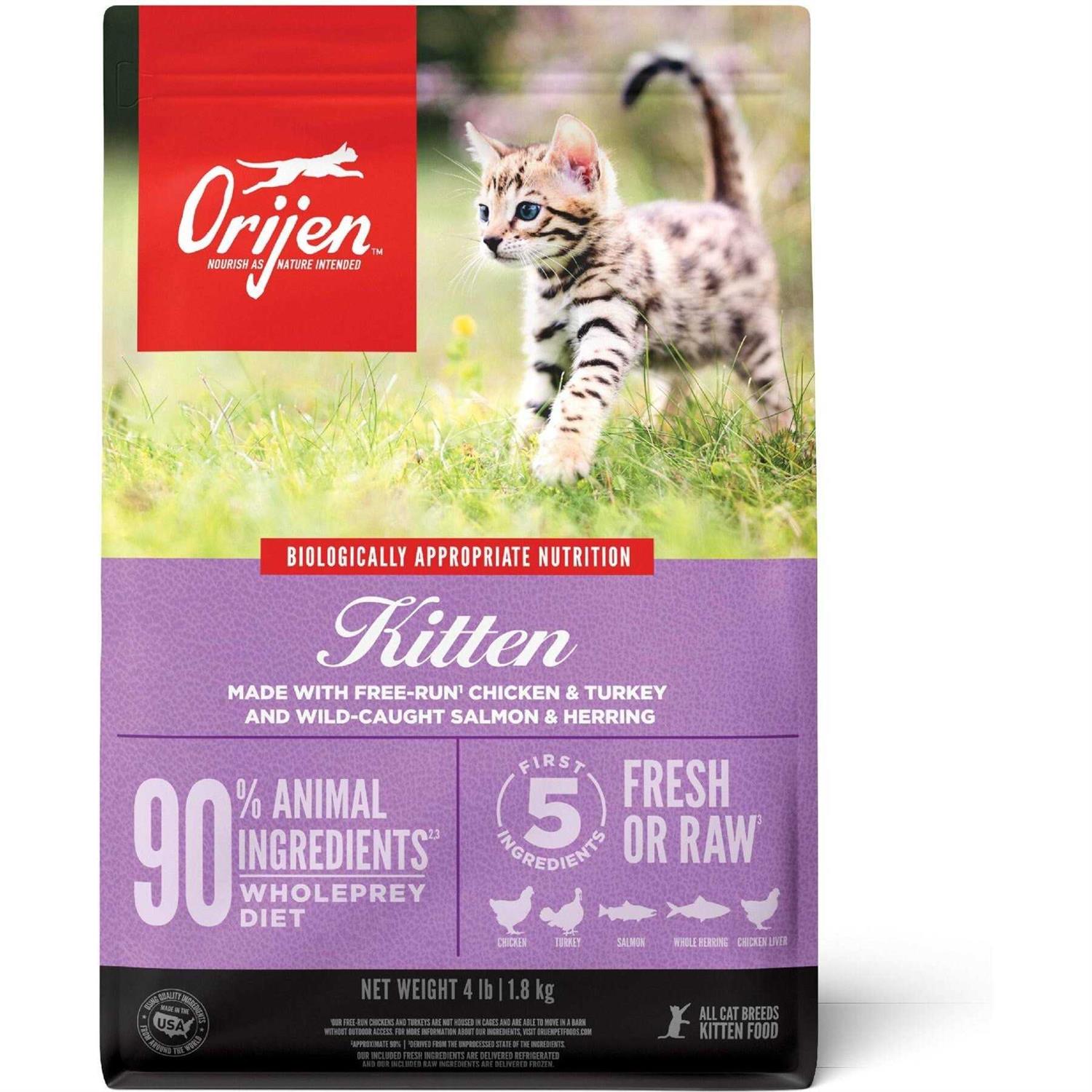Orijen Kitten Dry Cat Food - Healthber