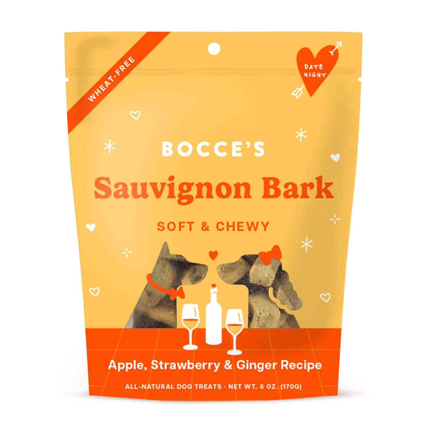 Bocce’s Bakery Sauvignon Bark Soft & Chewy Dog Treats - Healthber