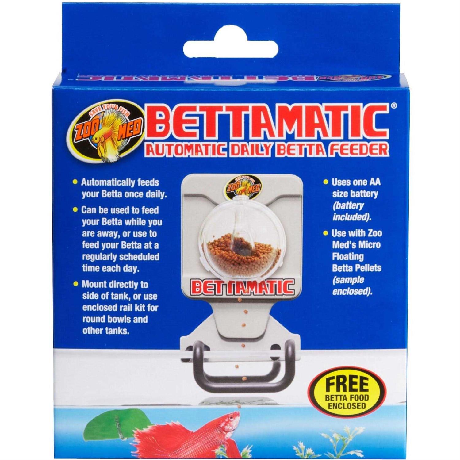 Zoo Med Bettamatic Automatic Daily Betta Feeder - Healthber
