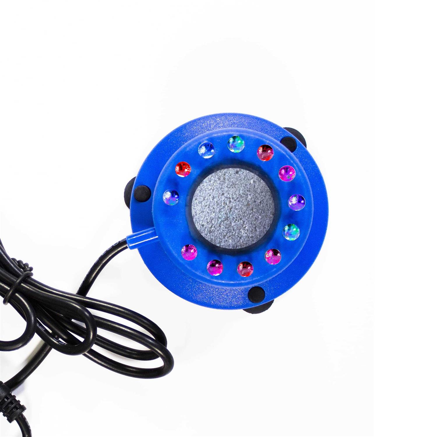 Penn Plax Cascade LED Round Air Stone - Healthber