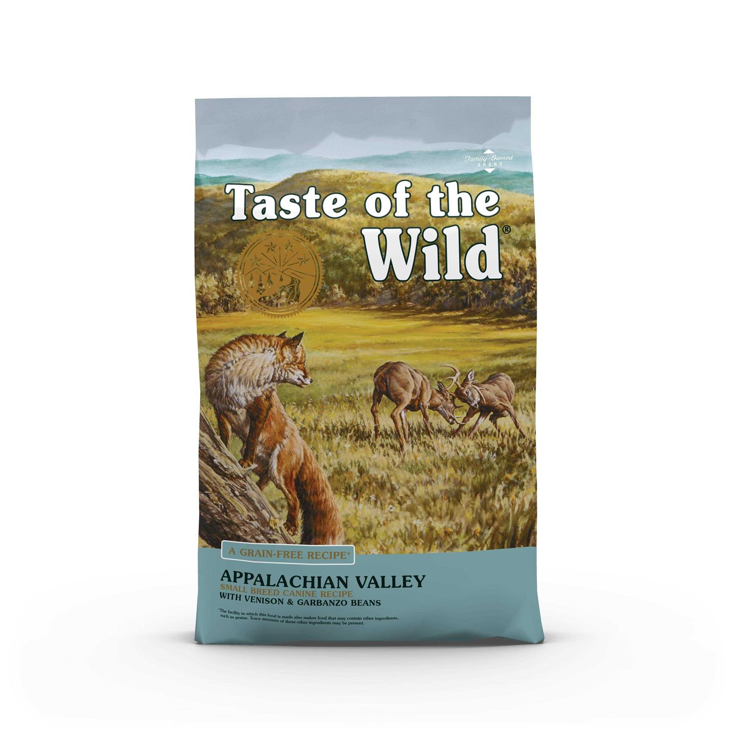 Taste of the Wild Dog Food Appalachian Valley Small Breed - Healthber