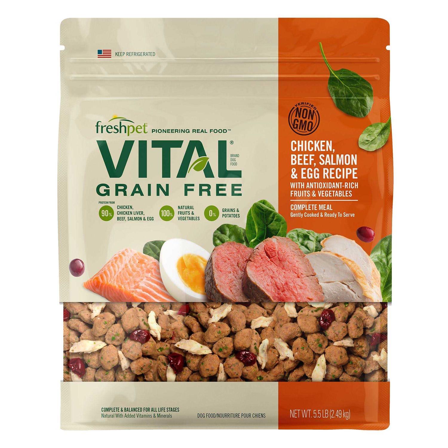 Freshpet Vital Complete Meals Grain-Free Chicken - Healthber