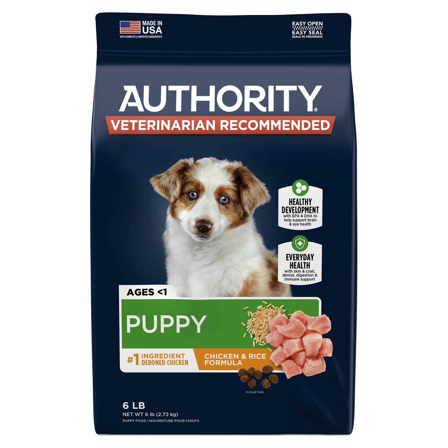 Authority Everyday Health Puppy Dry Dog Food - Healthber