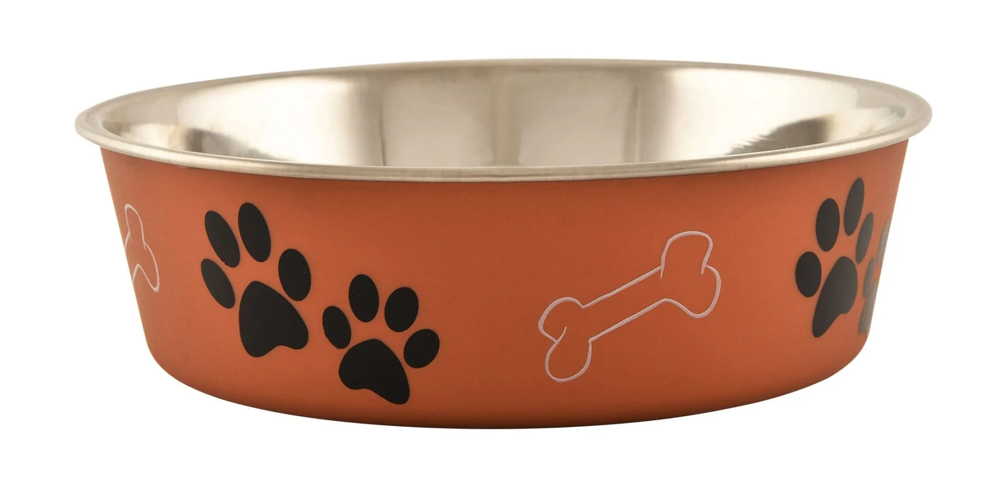 Loving Pets Bella Dog Bowls, Stainless Steel - Healthber