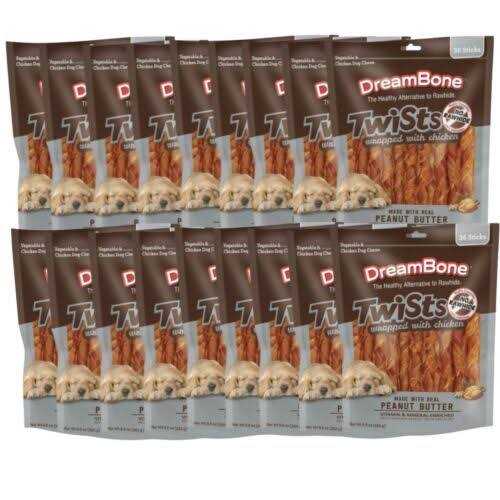 Dreambone Twists Wrapped with Chicken Rawhide-Free Dog Chews - Healthber