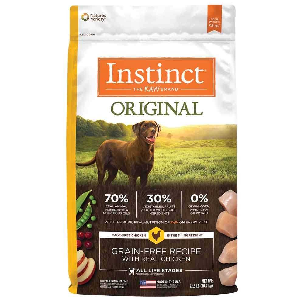 Instinct Original Grain-Free Real Chicken Recipe Dry Dog Food - Healthber