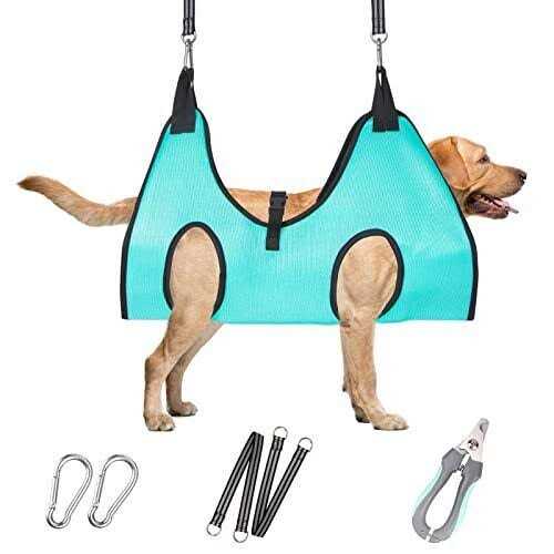 Ateson Pet Grooming Hammock Dogs Nail Nail Grooming - Healthber