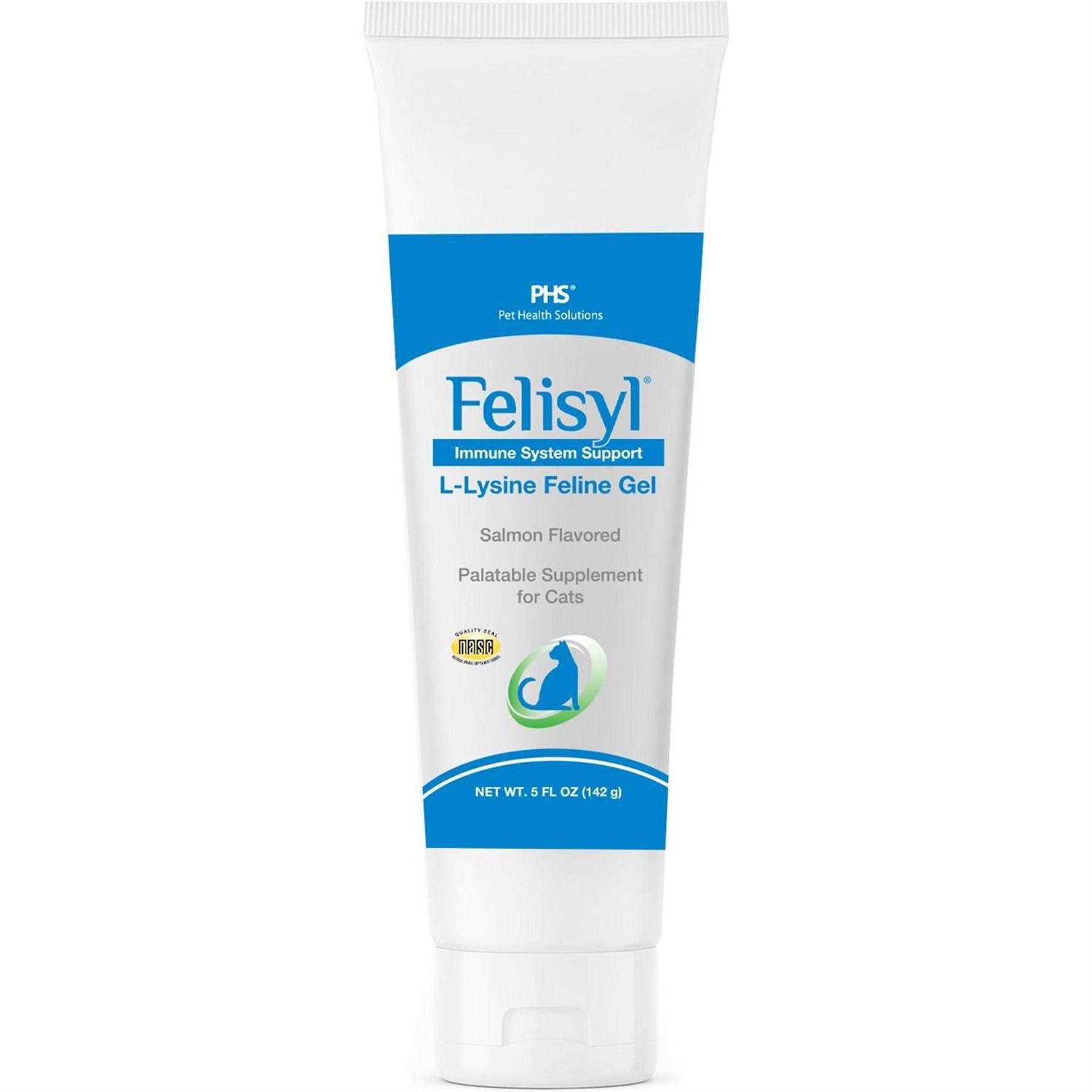 Felisyl L-Lysine Immune System Support Gel for Cats - Healthber