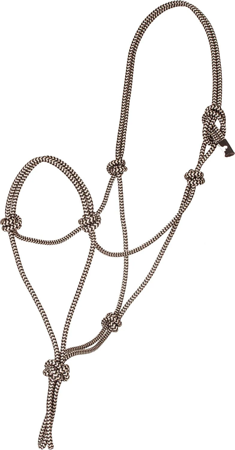 Mustang Premium Nylon Rope Halter - Healthber