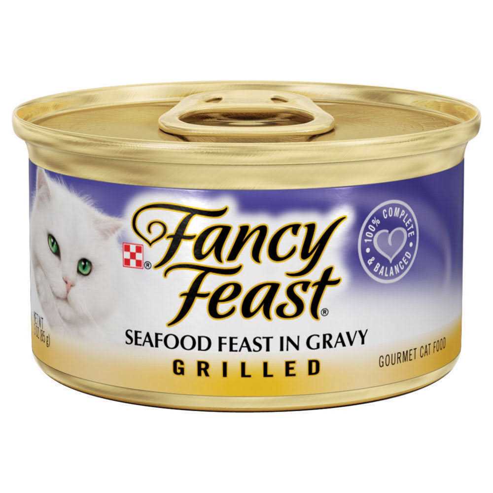Fancy Feast Seafood Grilled Wet Cat Food - Healthber