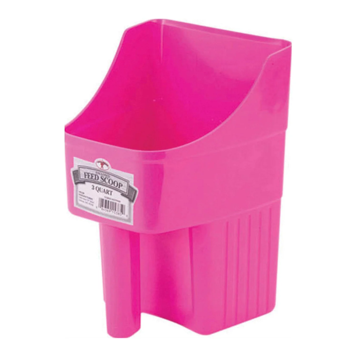 Plastic Enclosed Feed Scoop, 3 Quart - Healthber