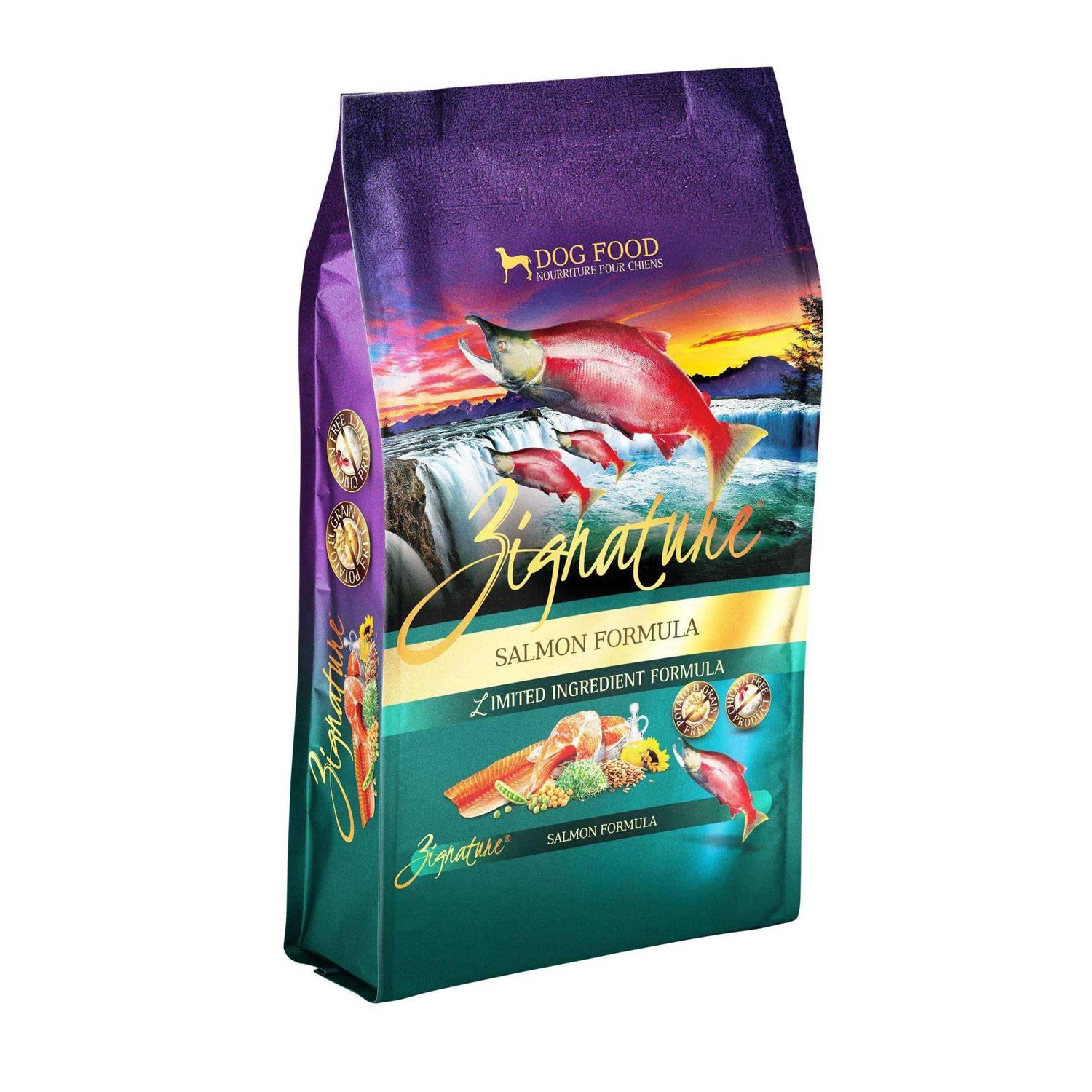 Zignature Limited Ingredient Salmon Formula Dry Dog Food - Healthber