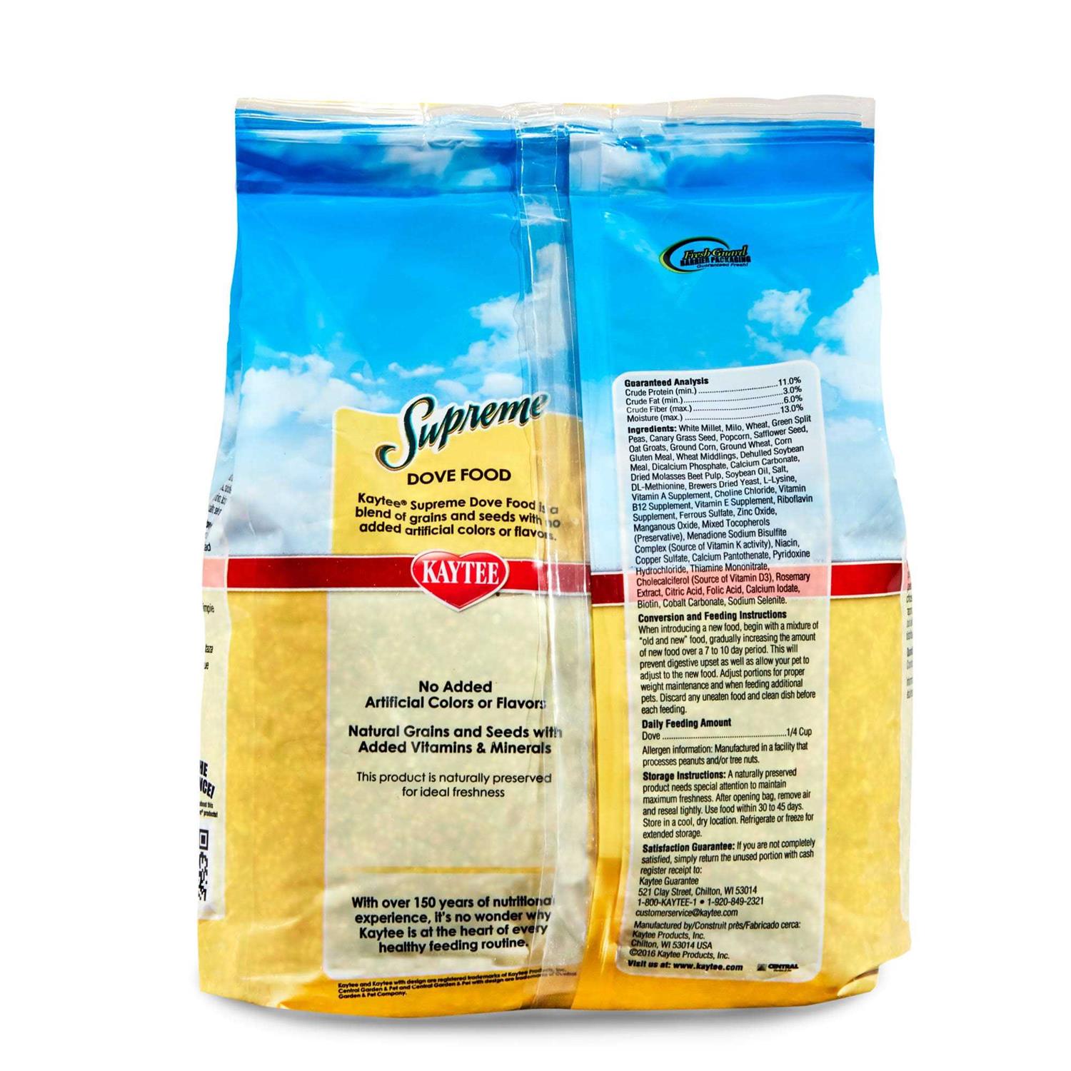 Kaytee Supreme Dove Food - Healthber