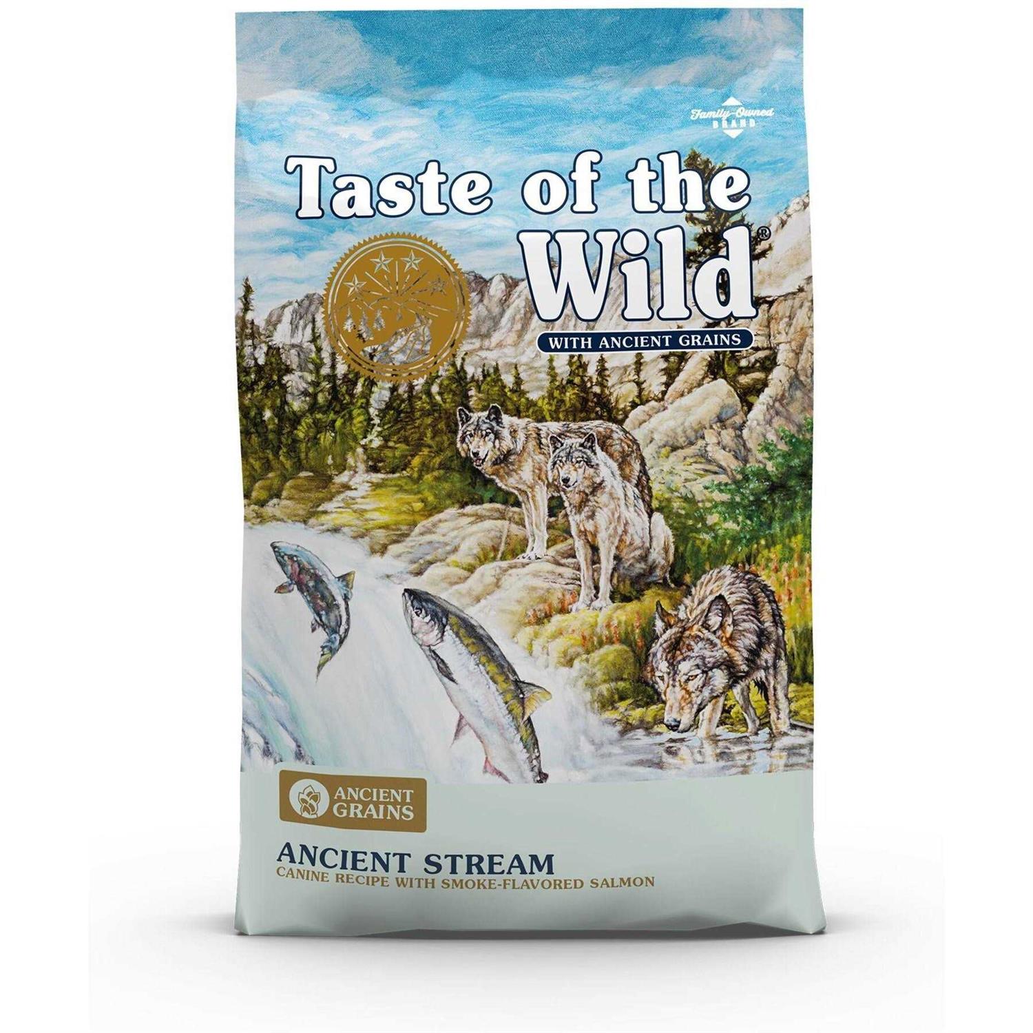 Taste of the Wild Ancient Stream with Smoked Salmon Dog Food - Healthber