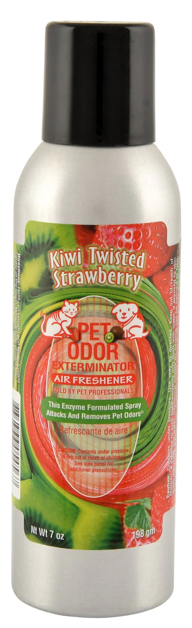 Pet Odor Exterminator Spray, Kiwi Twisted Strawberry, 7 oz - Healthber
