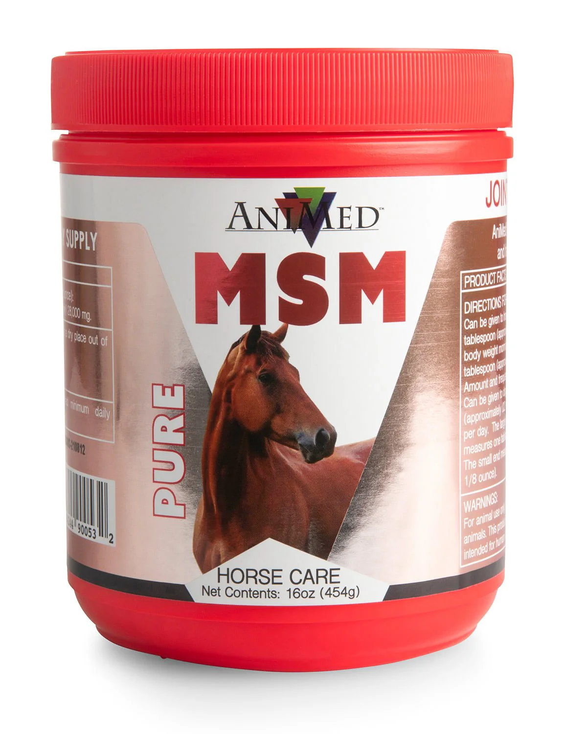 AniMed Pure MSM Joint Supplement for Horses - Healthber