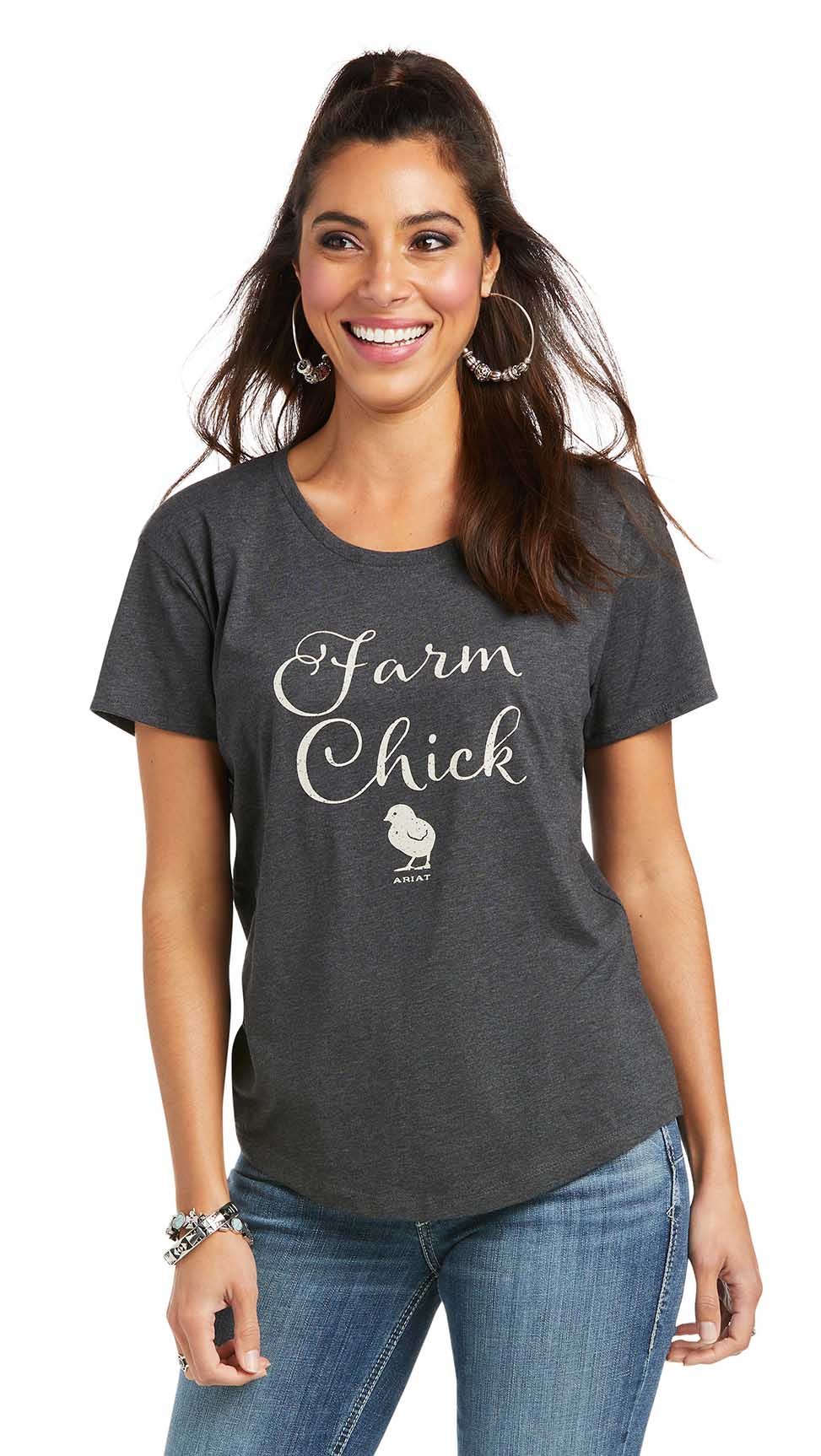Ariat Women's Farm Chick T-Shirt - Healthber