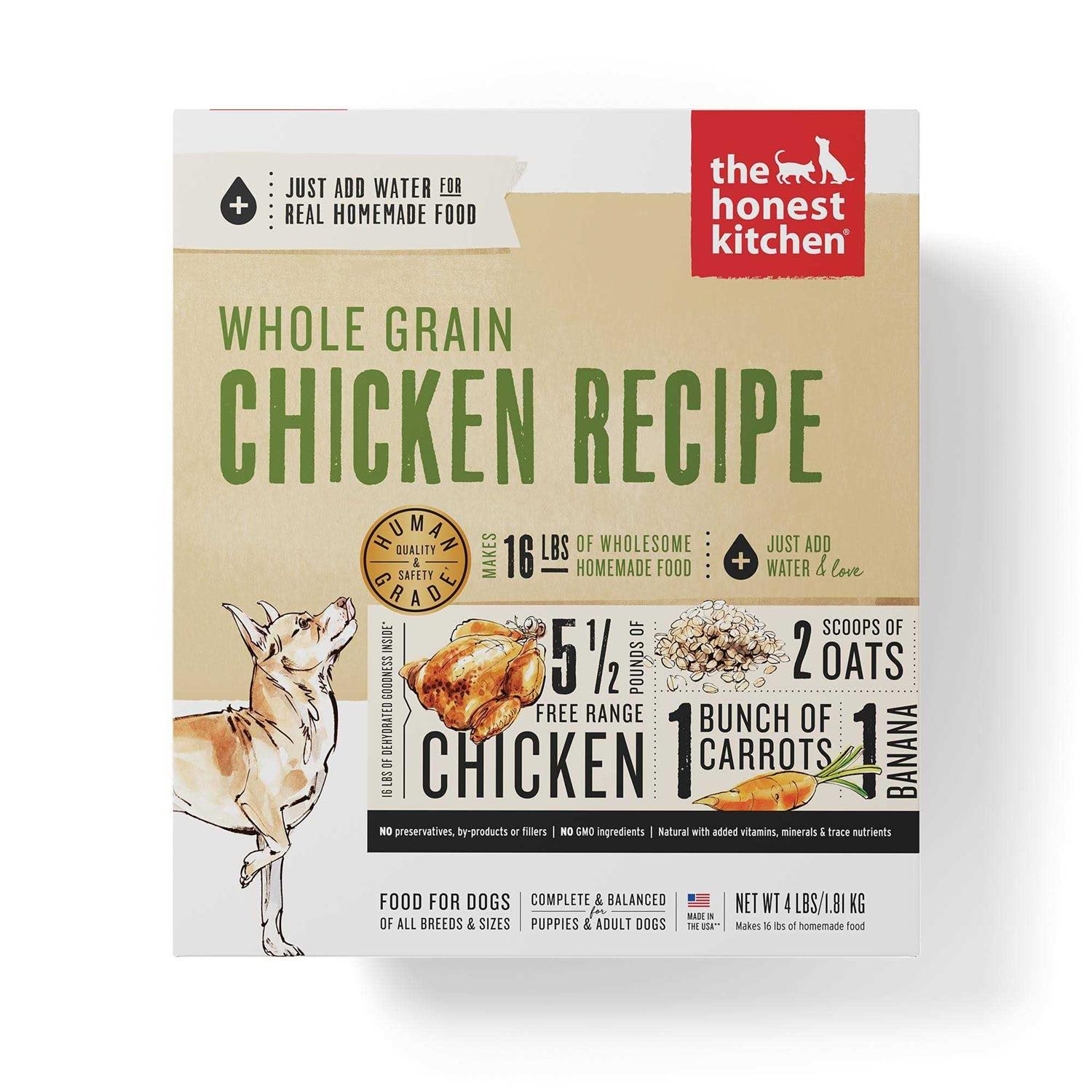 The Honest Kitchen Dehydrated Whole Grain Chicken Dog Food - Healthber