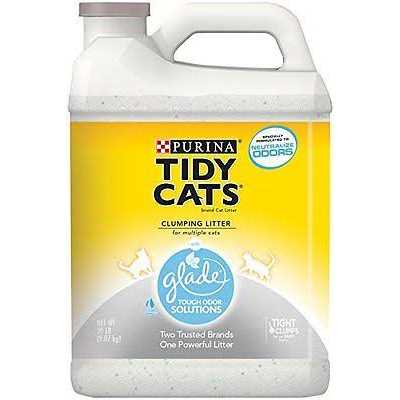 Purina Tidy Cats Clumping Cat Litter Glade Tough Odor Solutions - Healthber
