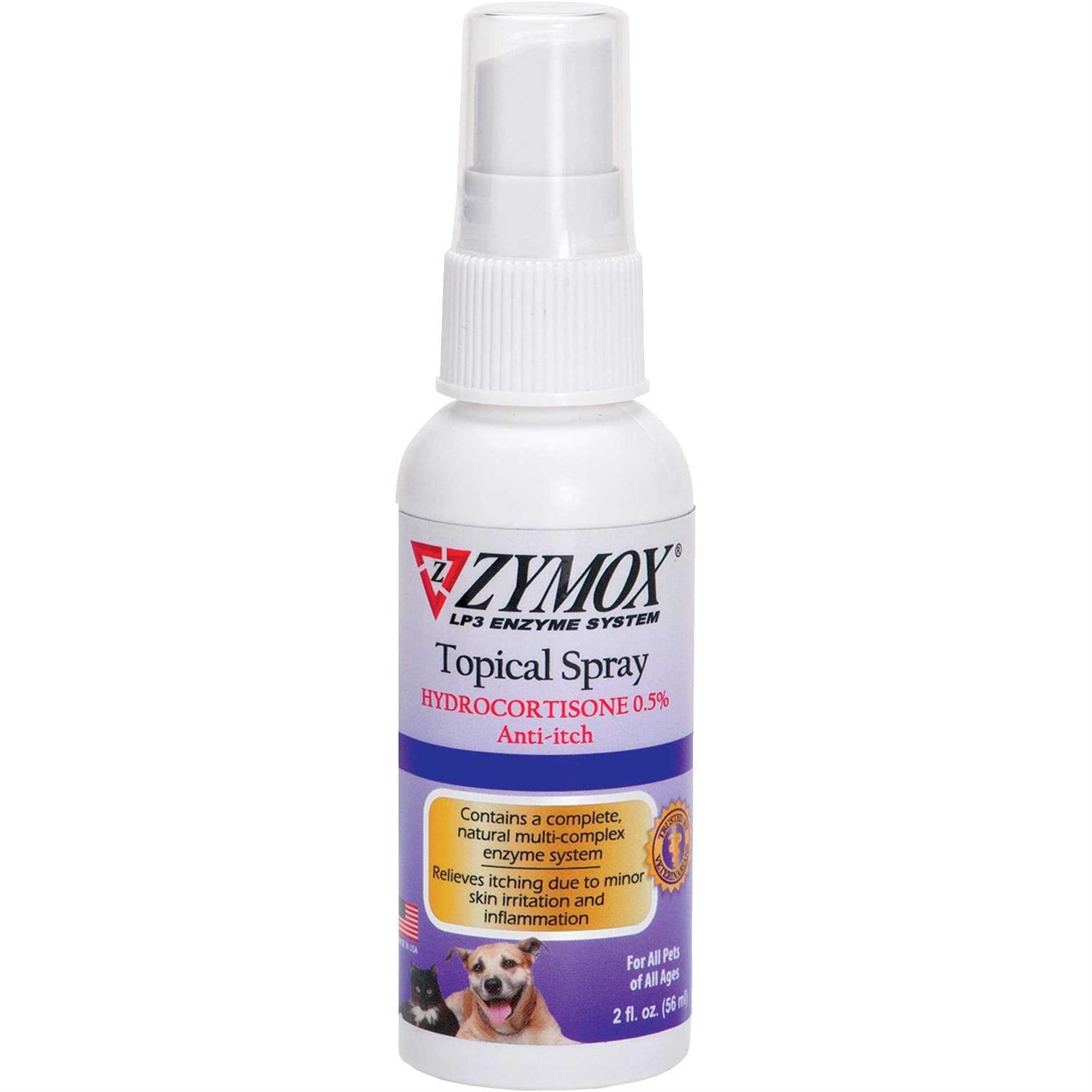 Zymox Hydrocortisone Topical Spray - Healthber