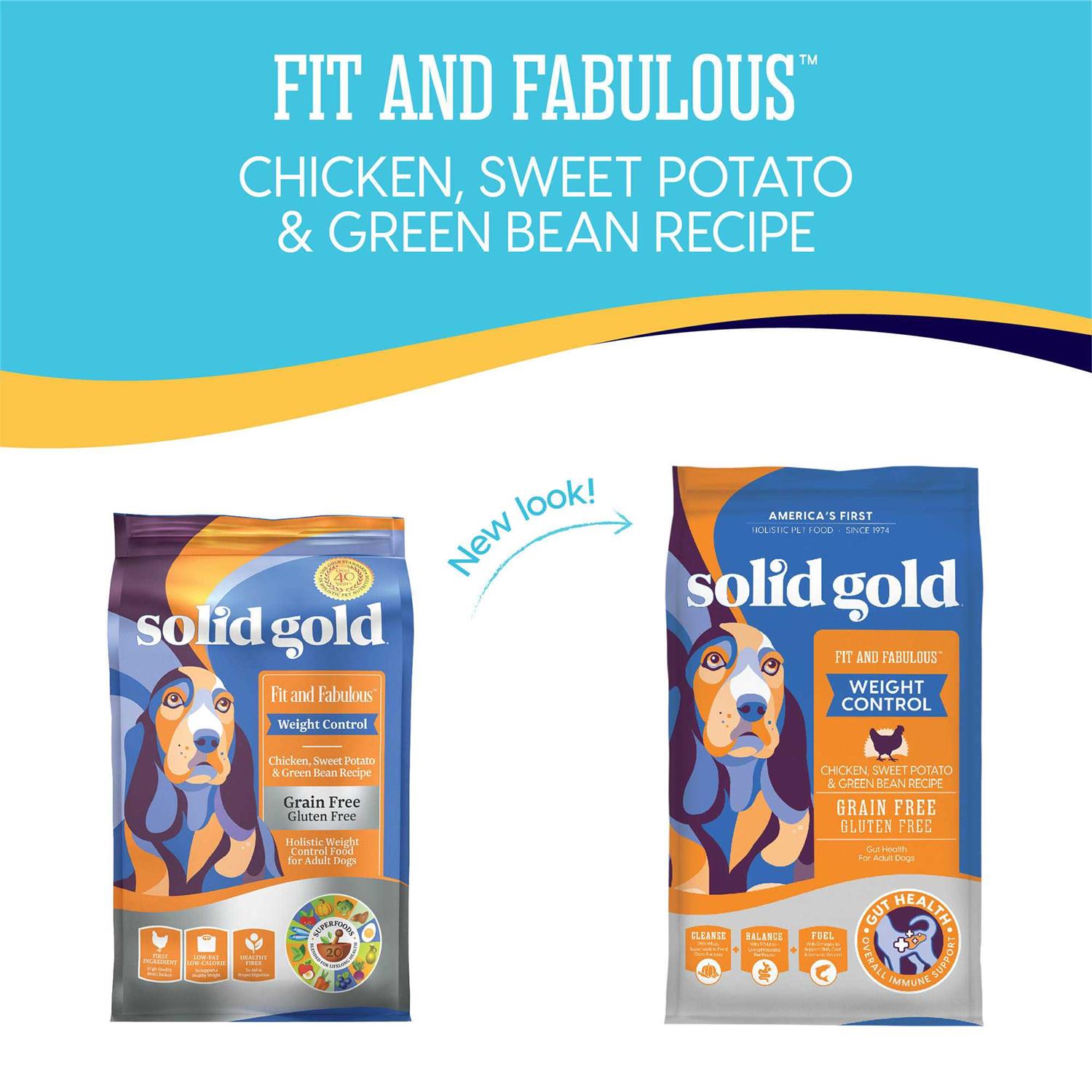 Solid Gold Fit Fabulous Weight Control Grain-Free Chicken - Healthber