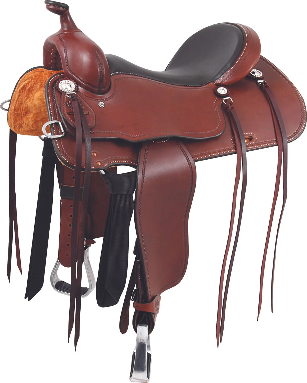 Cashel Trail Blazer Saddle, Chocolate - Healthber