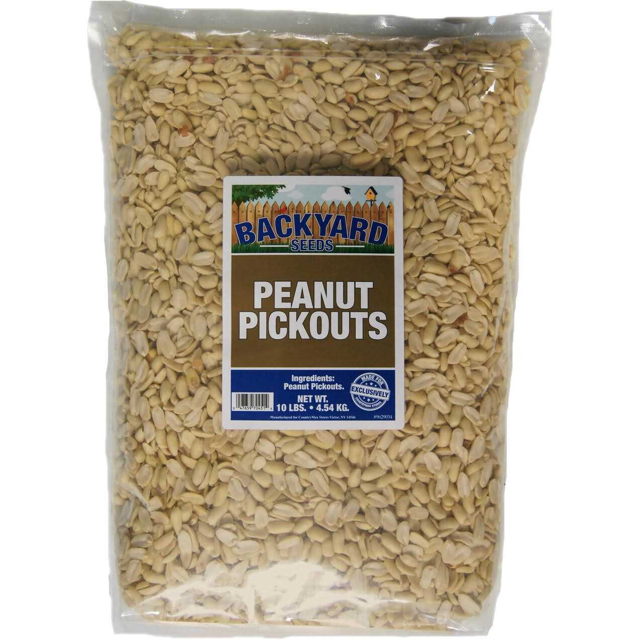 Backyard Seeds Shelled Peanut Pickouts - Healthber