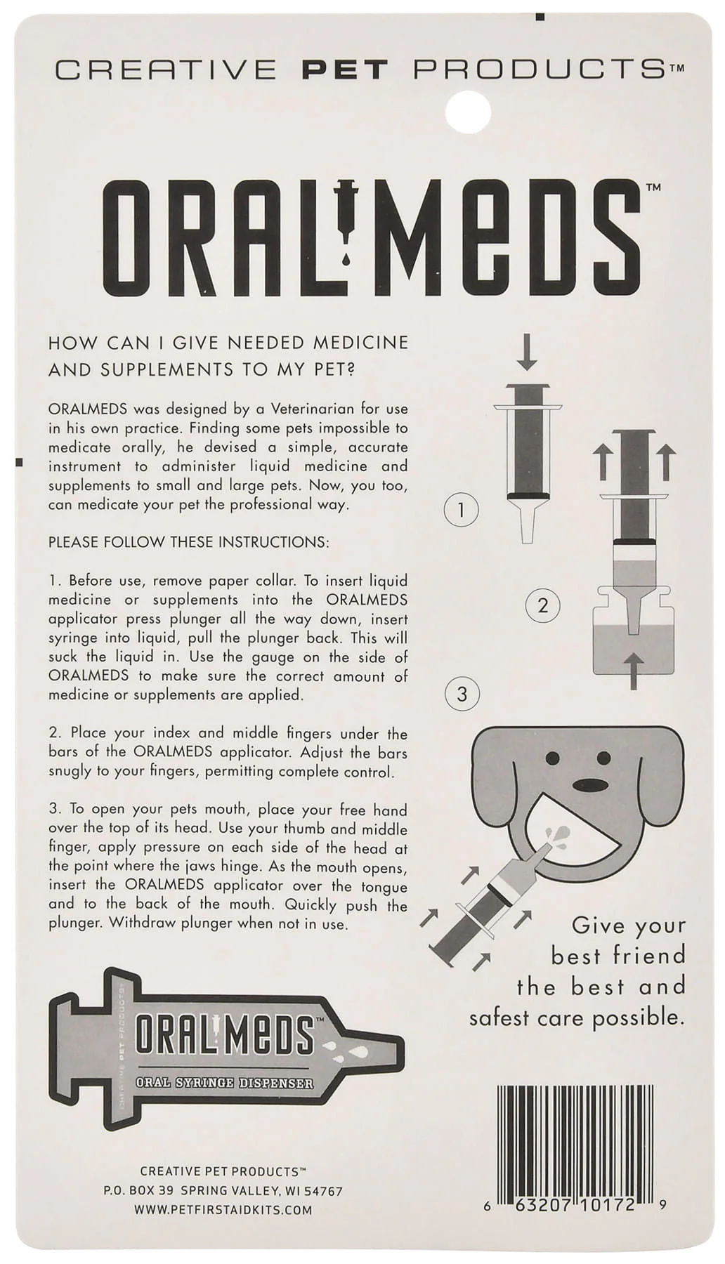 Oral Meds Dispenser - Healthber