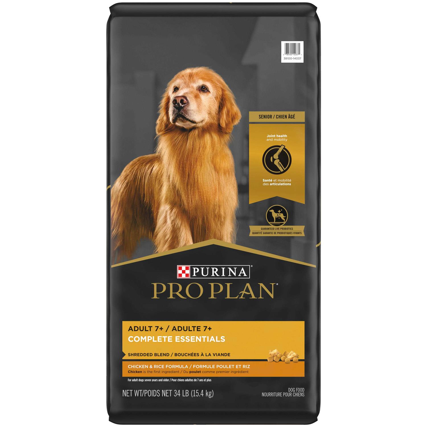 Purina Pro Plan Savor 7+ Shredded Blend Chicken & Rice Dog Food - Healthber