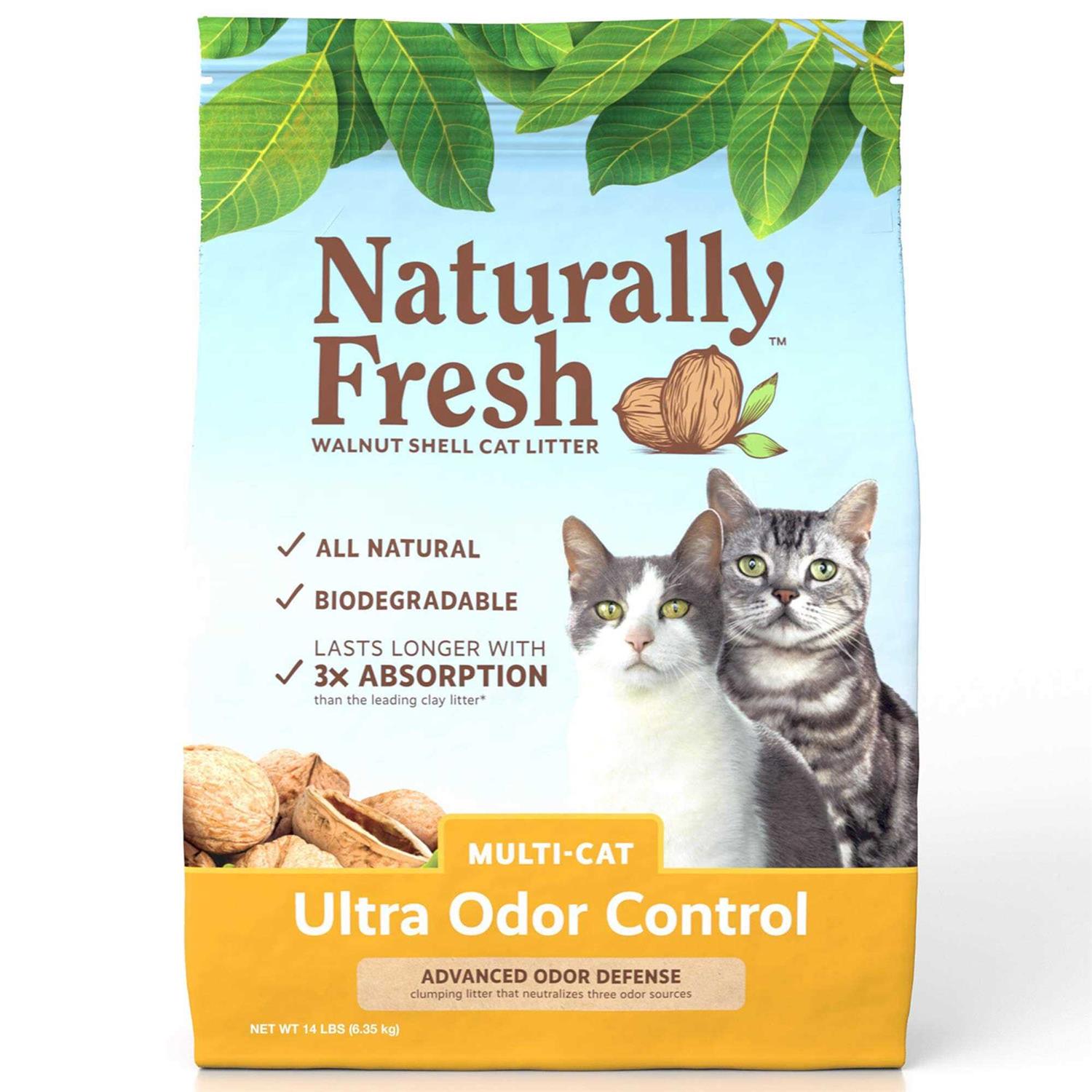Naturally Fresh Multi-Cat Ultra Odor Control Quick Clumping Cat Litter - Healthber