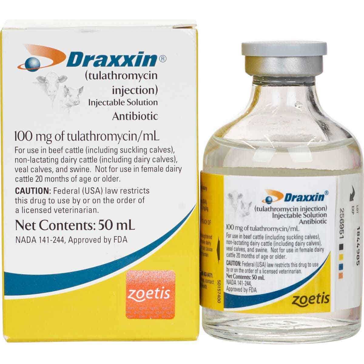 Draxxin – 50 mL, 100 250 500 ml | PetSmart - Healthber