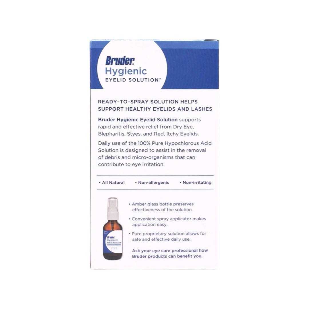 Bruder Hygienic Eyelid Hypochlorous Solution - Healthber