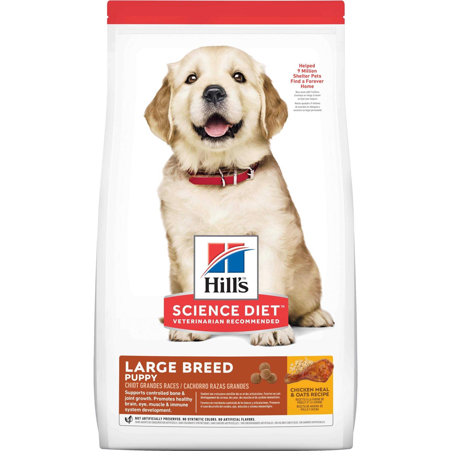 Hill’s Science Diet Large Breed Puppy Chicken Recipe Dry Dog Food - Healthber