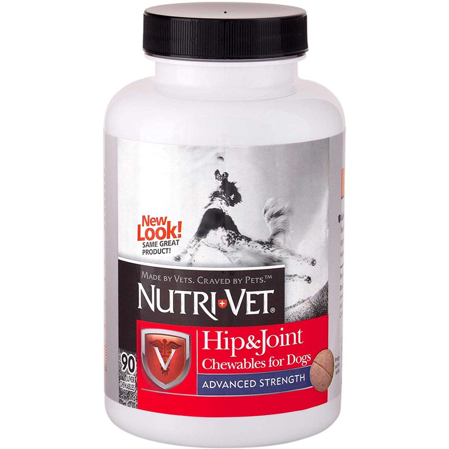 Nutri-Vet Hip & Joint Advanced Strength Chewables - Healthber