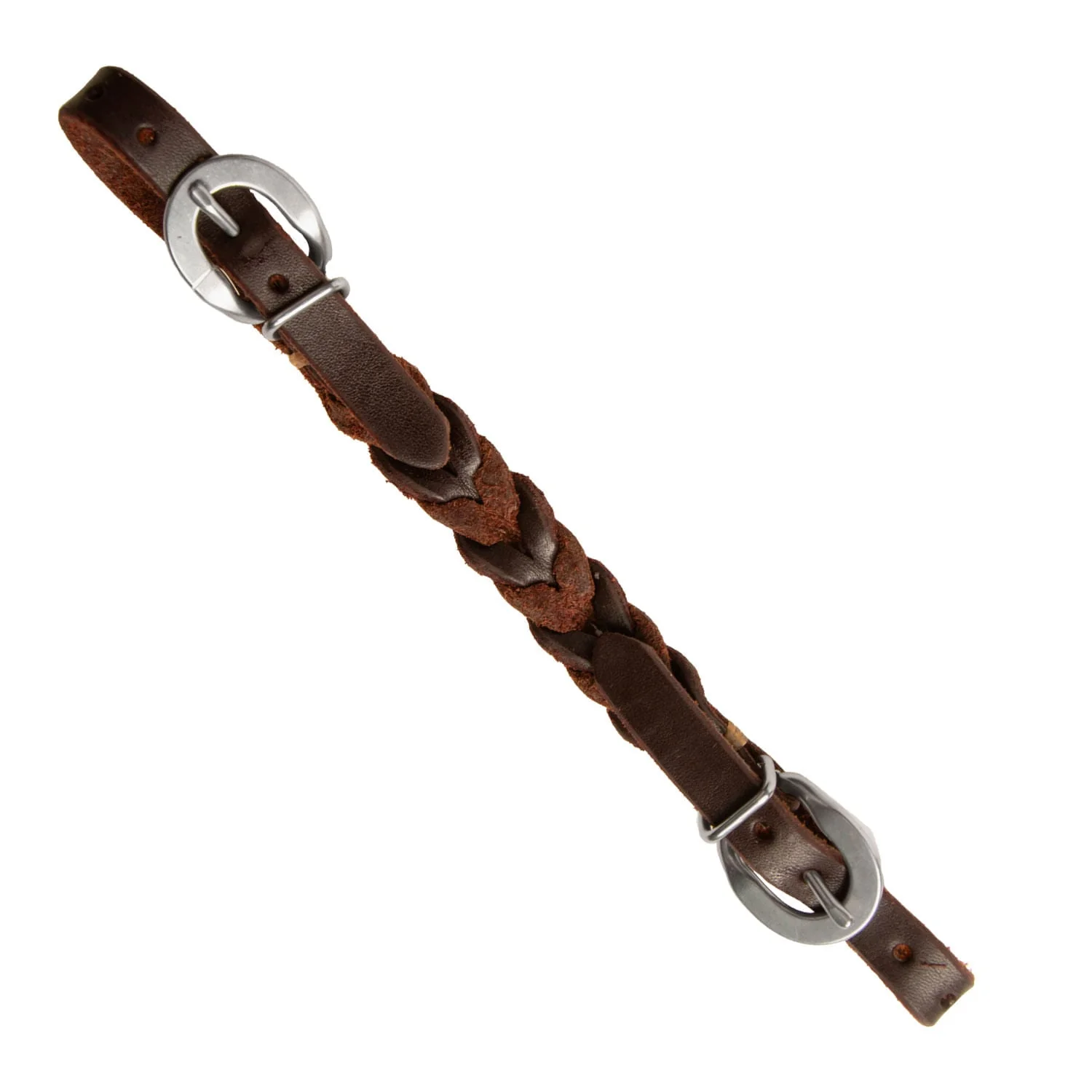 Poplar Head Premium Oiled Harness Leather Bleeding Heart Curb Strap - Healthber