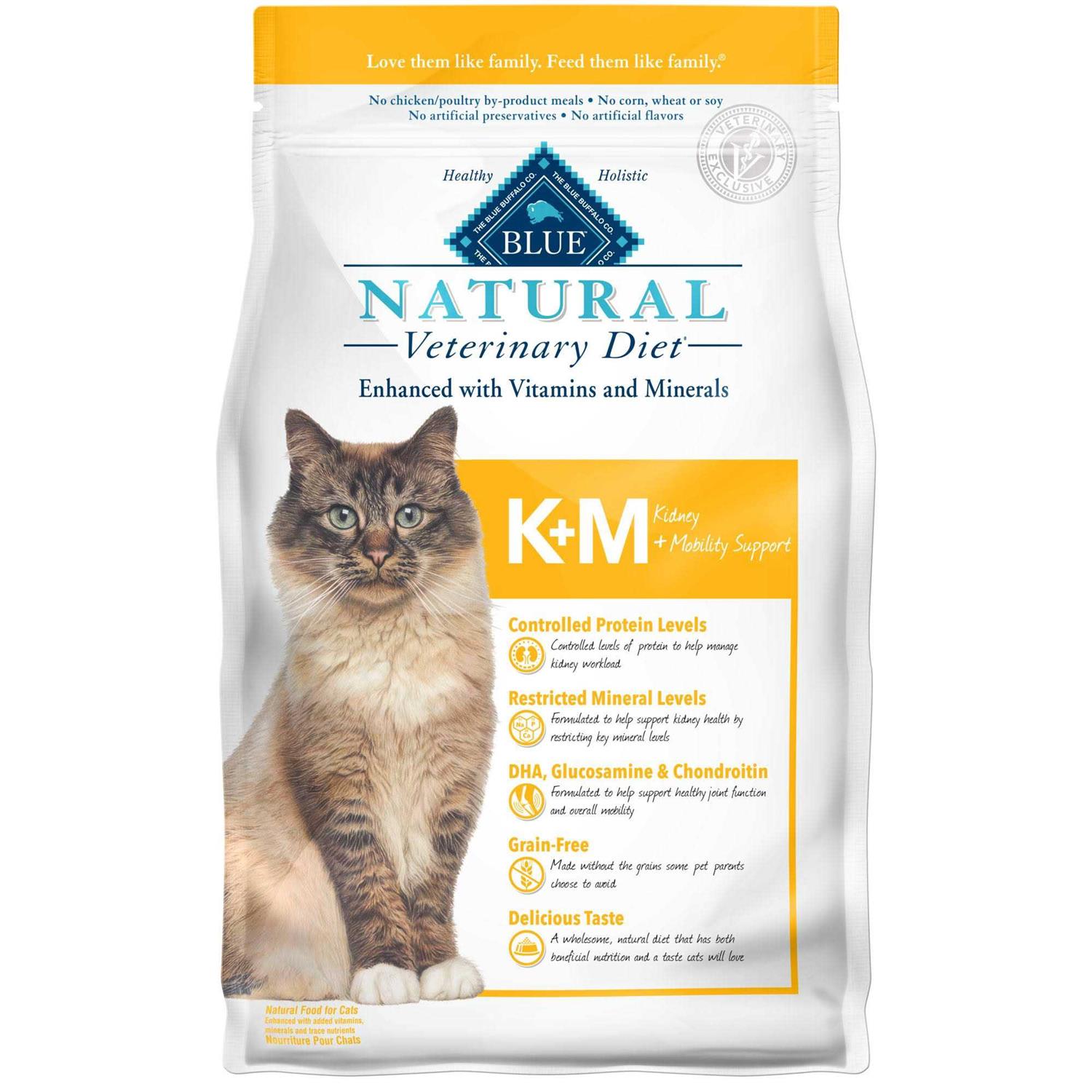 Blue Buffalo Natural Veterinary Diet KS Kidney Support Dry Dog Food - Healthber